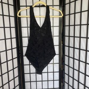 Black Lace Bodysuit